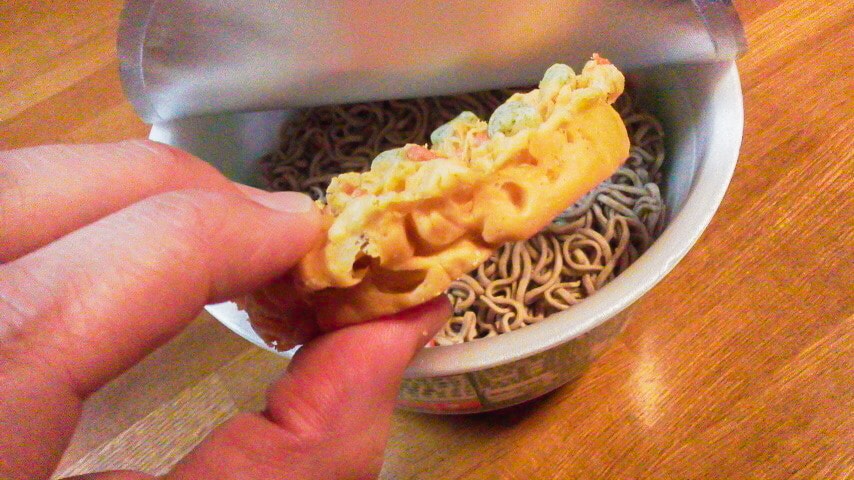 コンビニ限定ぶ厚い特製天ぷら