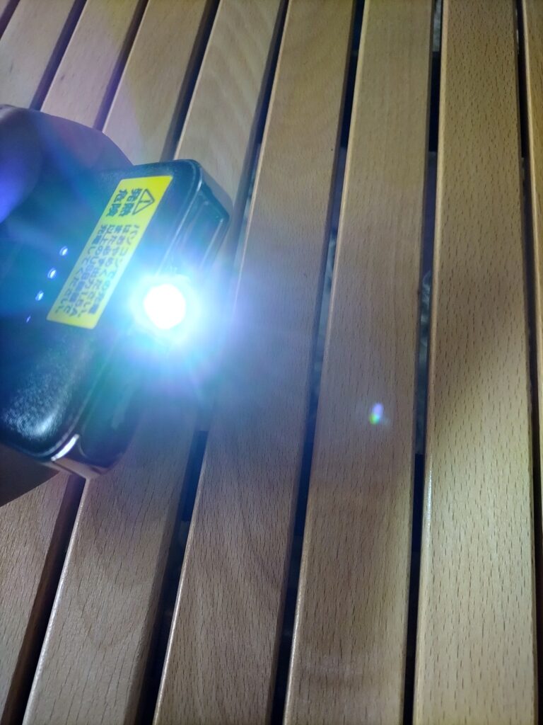 「KD-151」LEDライト点灯